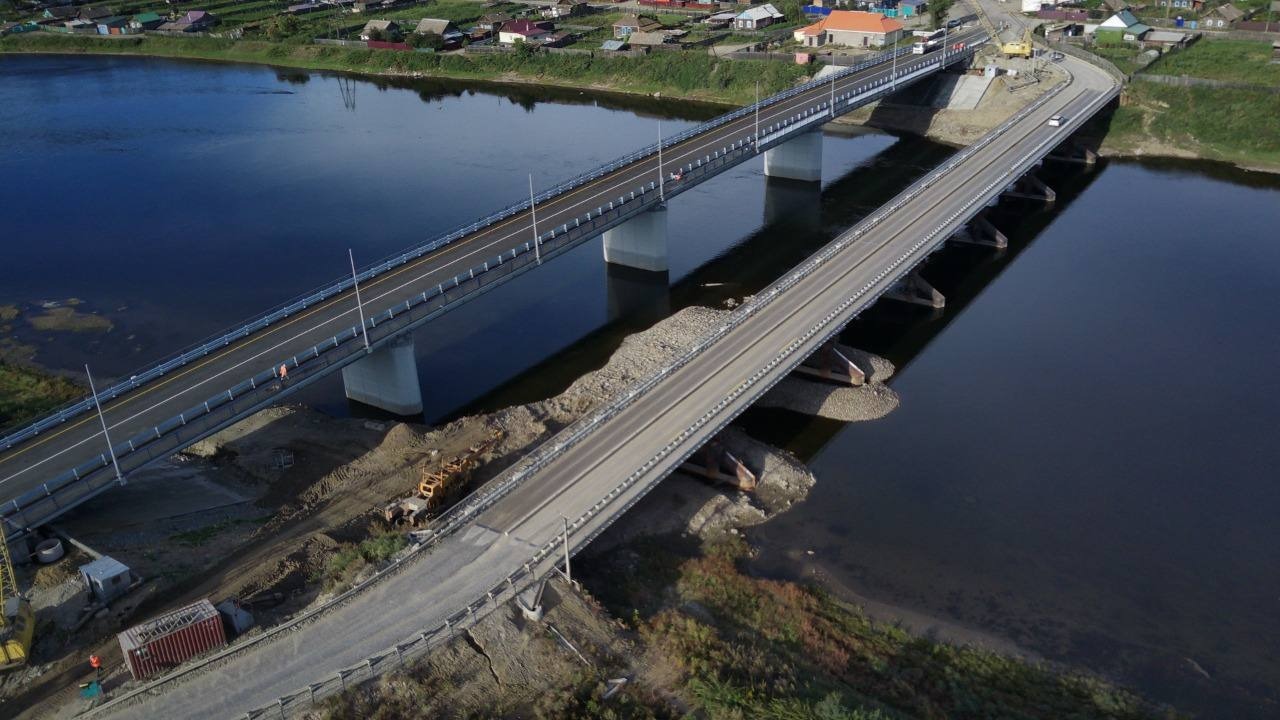 В Забайкалье в поселке Дарасун после реконструкции открыто движение по мосту